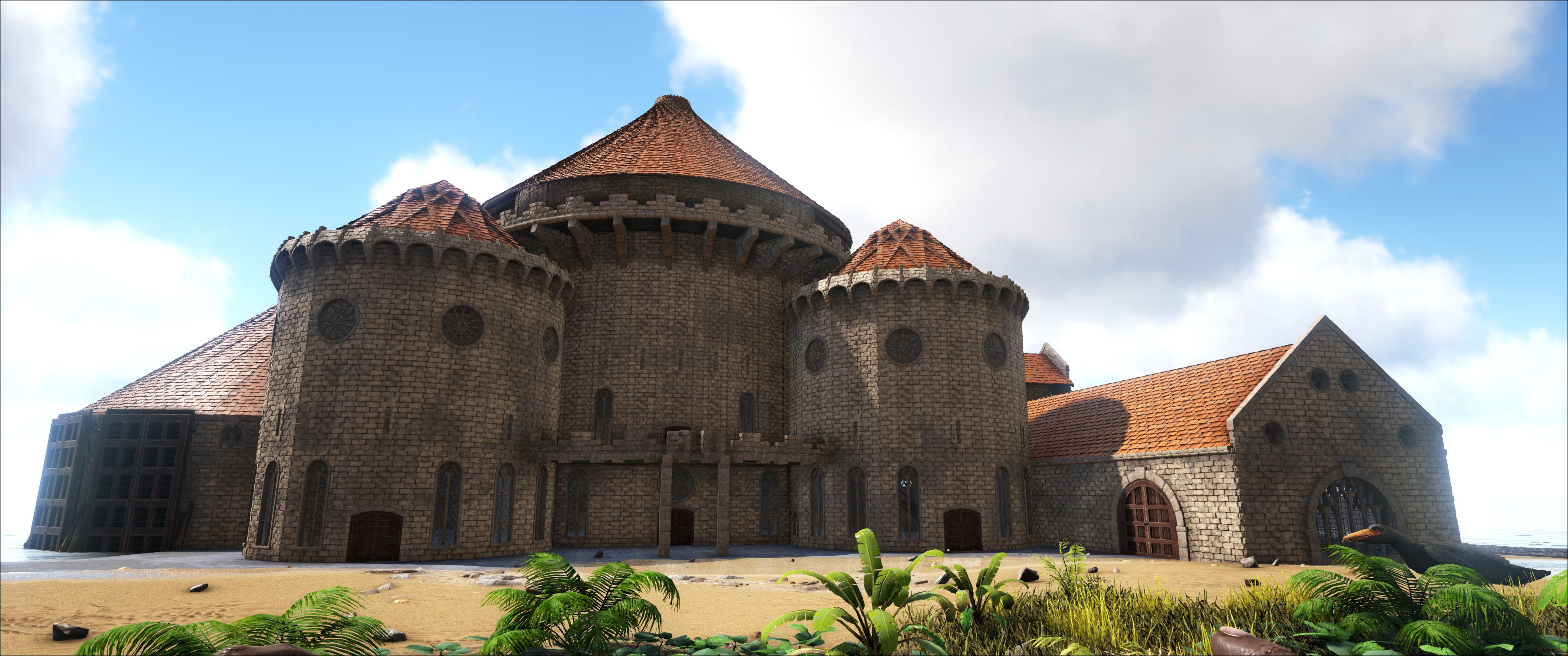 When castles had curves